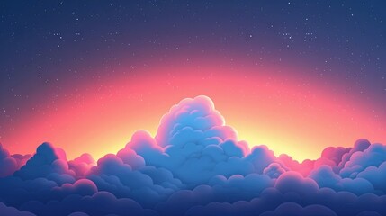 Cloud-themed artwork.