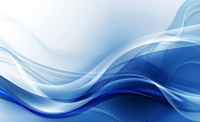 Obraz premium fondo abstracto. olas azules