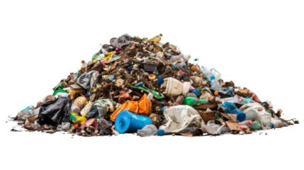 Pile of garbage, trash