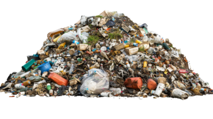 Pile of garbage, trash