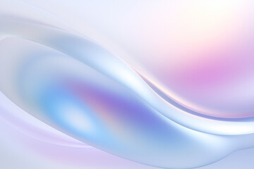 Soft, pastel gradient with flowing, abstract curves in pink, purple, and blue tones