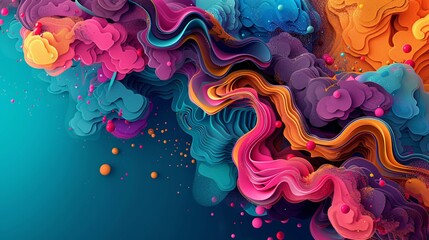 Fototapeta premium Futuristic AI-Powered Creative Suite Inspiring Vibrant and Imaginative Illustrations