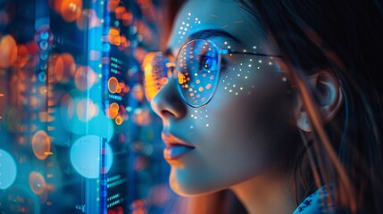 Innovative Creative Professional Harnessing AI for Dynamic Marketing Campaign Visuals