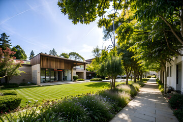 Obraz premium old house in the park