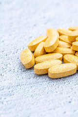 Variety of medicines and drugs.Medicine and healthcare concept