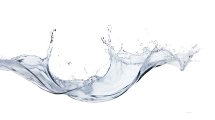 Water splash, Transparent background or PNG file