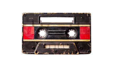 Naklejka premium Old radio cassette