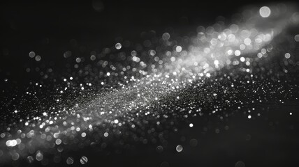 Fototapeta premium Blurry Black and White Background