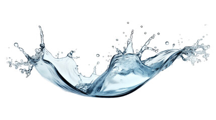 Obraz premium Water splash, Transparent background or PNG file