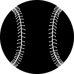 Softball vector illustration
