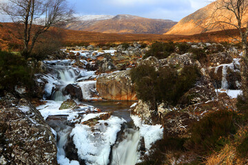 River Coupall, near Glen Coe, Highland, Scotland
