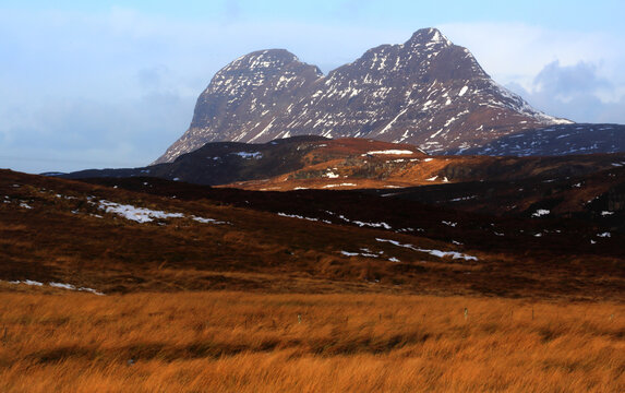 Suilven mountain, Assynt, Highland, Scotland