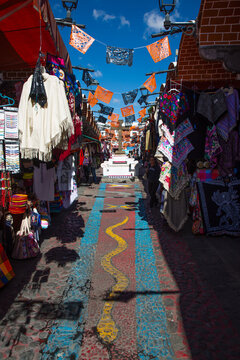 El Parian Market, Historic Center, UNESCO World Heritage Site, Puebla, Puebla State