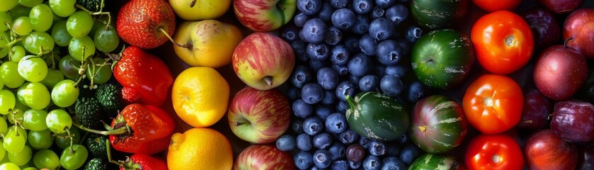Nourishing Your Body: A Vibrant Palette of Fruits and Vegetables