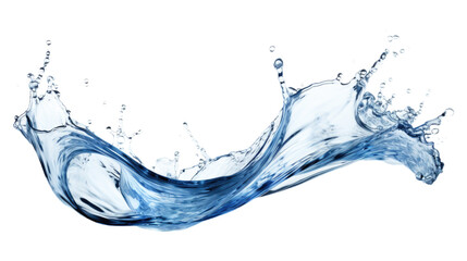 Water splash, Transparent background or PNG file