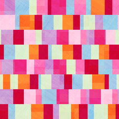 Modern Retro - 70s, multicolored - Seamless Fabric Pattern - Scrapbook Paper - Paper Set - Printable Designer Background