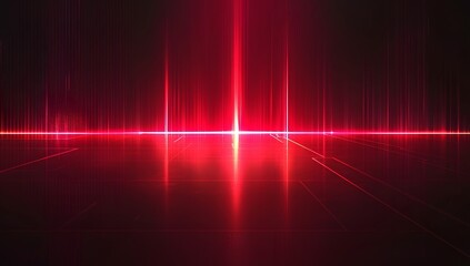 a red abstract laser background