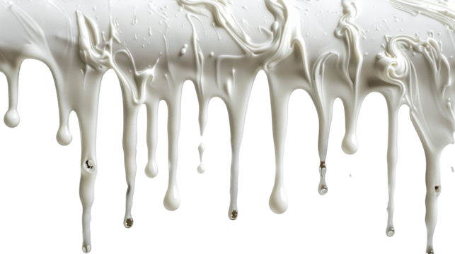 Melting icing texture 