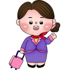 flight attendant