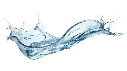 Water splash, Transparent background or PNG file