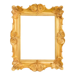 Vintage gilded picture frame.