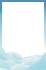 Obraz premium blue background clouds 