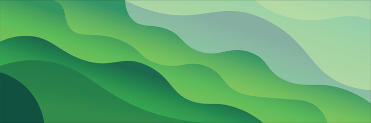 Obraz premium Flat shapeless abstract lime green electric blue yellow yellow background gradient wallpaper, modern.