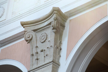Ornate Classical Architectural Column