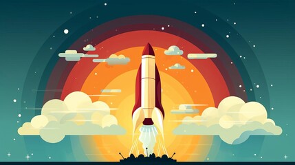 Fototapeta premium Maximize your Product Launch success with these expert tips and strategies for a memorable debut, flat design, minimal