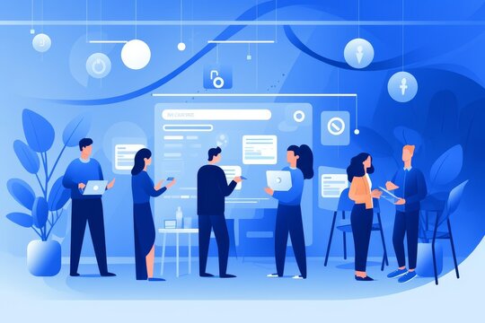 Startup Event Planning Steps to Organize a Memorable Business Gathering, flat design, minimal