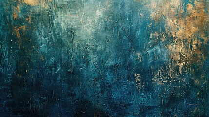 Abstract background texture painted with oil and acrylic in a grungy style