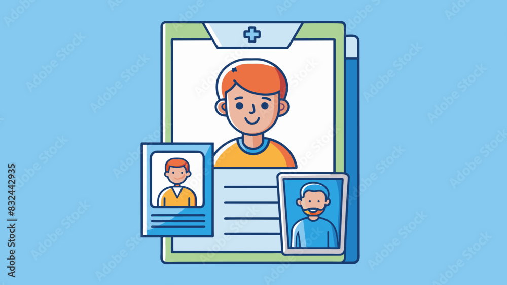 Aufkleber a poster featuring a photo of a person in need accompanied by their story and a call to action for p