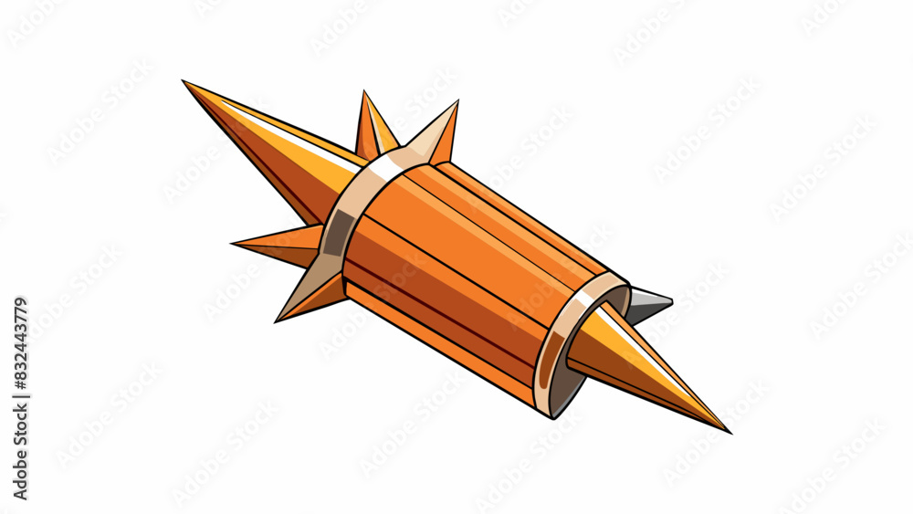 Poster A sharp and ly surface that causes a slight stinging sensation on your hand.. Cartoon Vector.