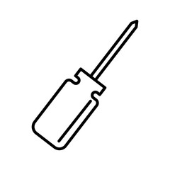 wrench tool icon line design