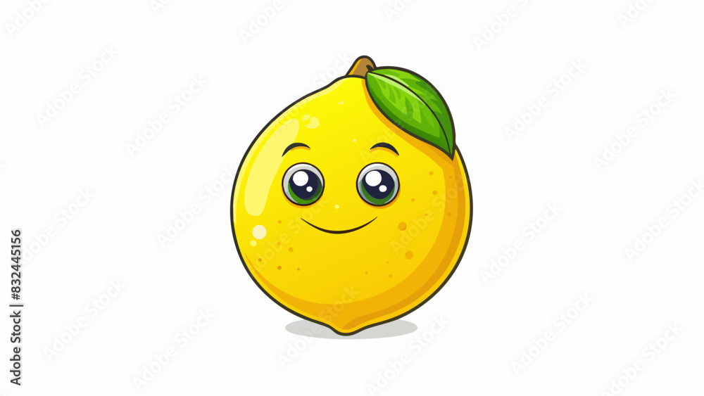 Poster a tangy lemon with smooth shiny skin and a sour fragrance. its yellow is juicy and tart perfect for 