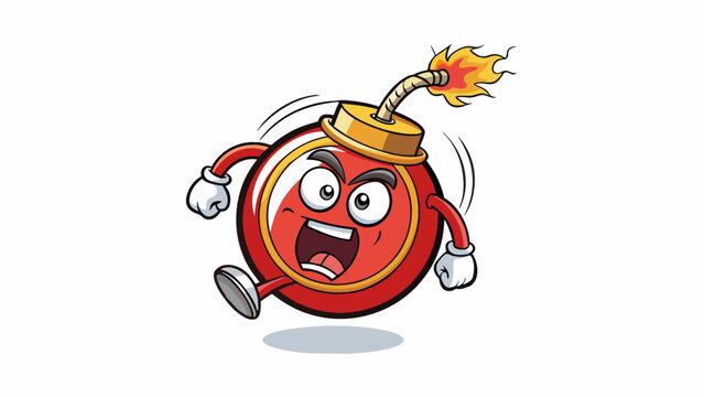 A ticking time bomb Stress can feel like a ticking time bomb with unresolved emotions building up until they eventually explode. The longer it ticks. Cartoon Vector.