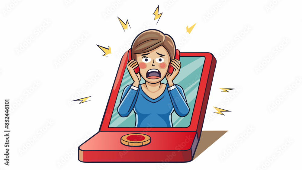 Poster a womans phone loudly ringing during a silent meditation session disrupting the peace and causing he