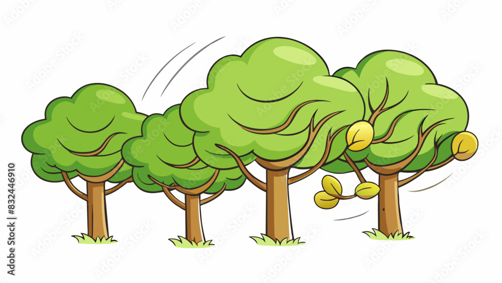 Poster as i walked through the forest i realized that the trees were swaying gently in the breeze. their wi