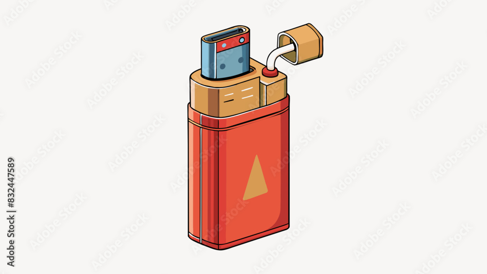 Poster during a camping trip a reliable lighter becomes a critical item for starting a fire. its small size