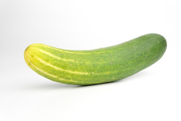 zucchini isolated on white background