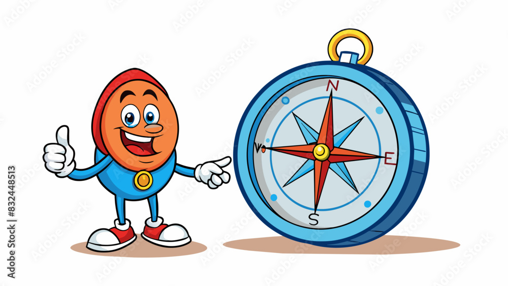 Poster just as a compass points towards true north a christians moral compass is guided by their faith and 
