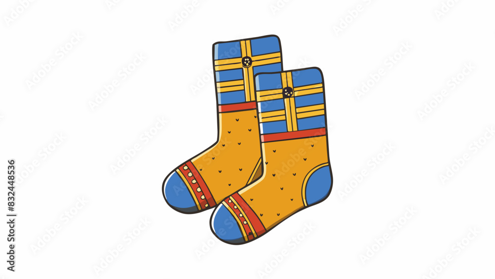 Poster knitted wool socks these socks are handcrafted from soft wool and feature a traditional swedish knit