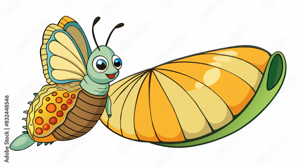 Poster like a butterfly emerging from its co a christian is transformed by their belief in the resurrection