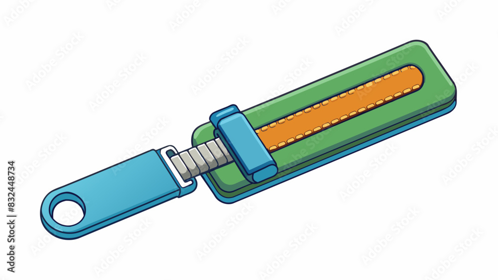 Poster on a zipper the tab is a small piece of metal or plastic attached to the slider. it is used to easil