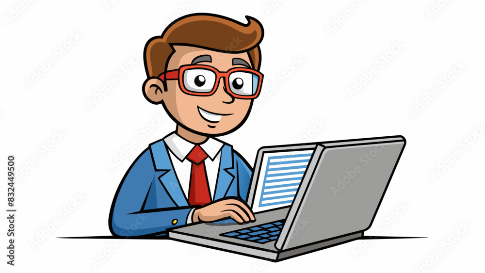 Aufkleber the buyer is a busy working professional scouring the internet for a new laptop. they prioritize spe
