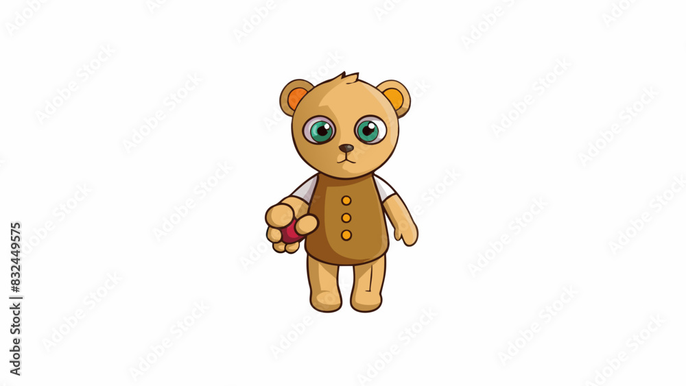 Poster the childs hand was small and chubby grasping tightly onto the wornout teddy bear with a missing but