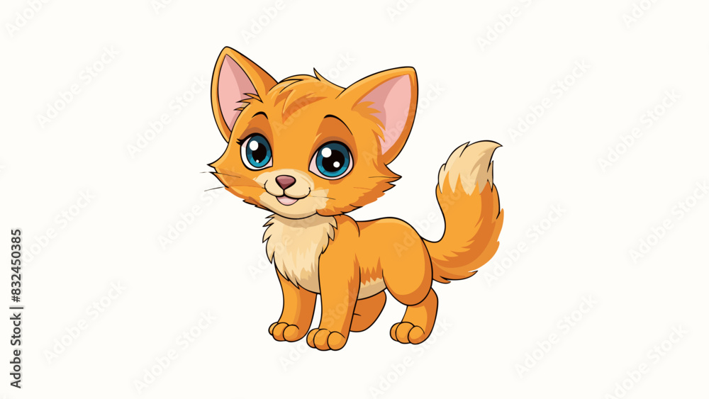 Poster the kittens fur was soft and velvety inviting my fingers to stroke its warm cozy body.. cartoon vect
