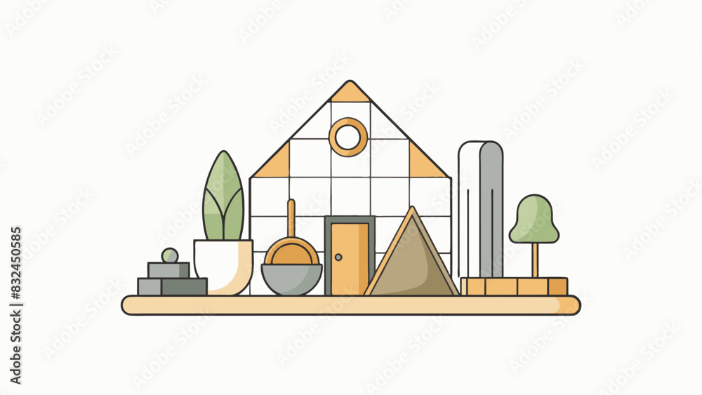 Poster the minimalist trend in home decor is characterized by clean lines neutral colors and simple geometr