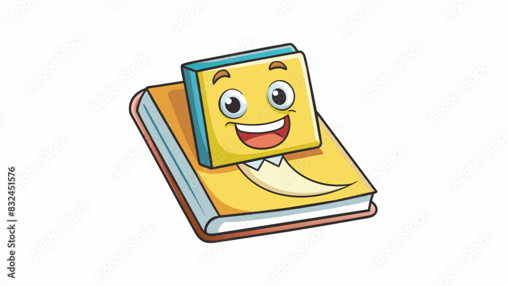 Poster Think of a comment like a postit note stuck onto a photo album adding a personal touch to the memories captured within.. Cartoon Vector.