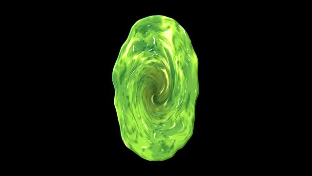 green portal rick and morty